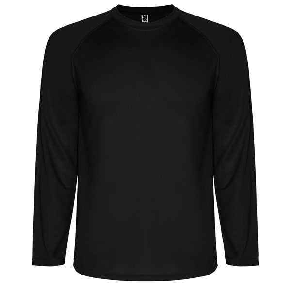 Τεχνικό T-Shirt με Εκτύπωση S/L OLRACETNOM μαύρο_printiq.gr