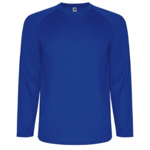Τεχνικό T-Shirt με Εκτύπωση S/L OLRACETNOM μπλε ρουά_printiq.gr