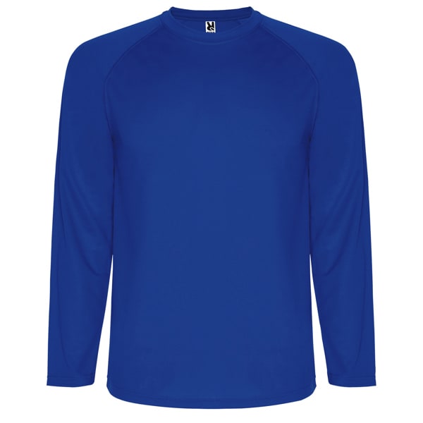 Τεχνικό T-Shirt με Εκτύπωση S/L OLRACETNOM μπλε ρουά_printiq.gr