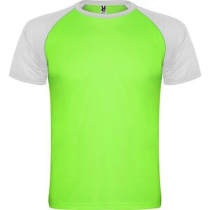 Τεχνικό T-Shirt με Εκτύπωση SILOPANAIDNI fluor green/white_printiq.gr