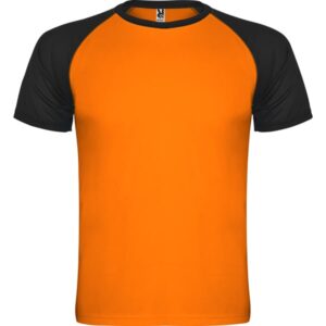 Τεχνικό T-Shirt με Εκτύπωση SILOPANAIDNI fluor orange/black_printiq.gr