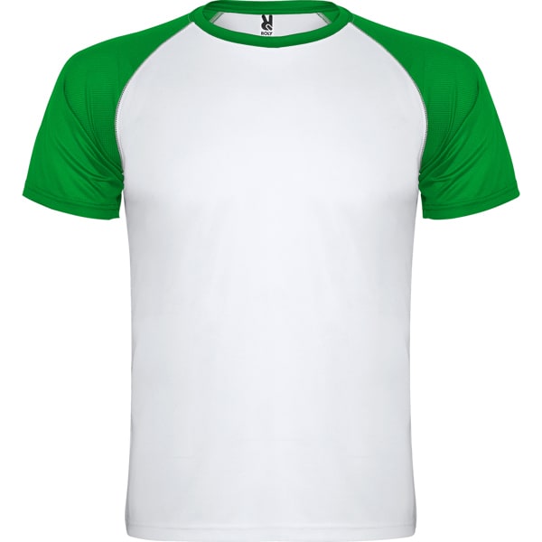 Τεχνικό T-Shirt με Εκτύπωση SILOPANAIDNI white/fern green_printiq.gr