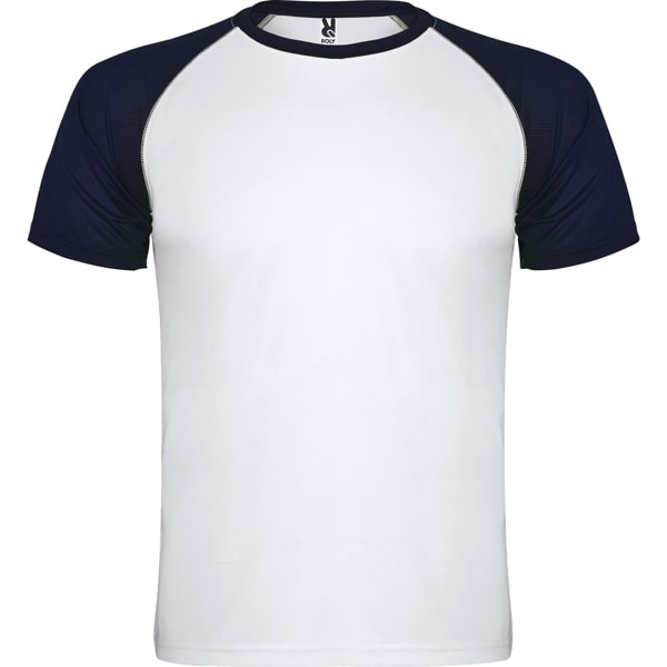 Τεχνικό T-Shirt με Εκτύπωση SILOPANAIDNI white/navy blue_printiq.gr