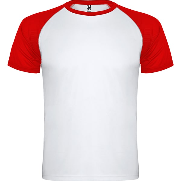 Τεχνικό T-Shirt με Εκτύπωση SILOPANAIDNI white/red_printiq.gr