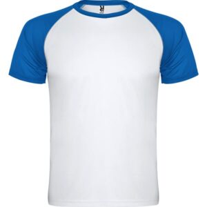 Τεχνικό T-Shirt με Εκτύπωση SILOPANAIDNI white/royal blue_printiq.gr