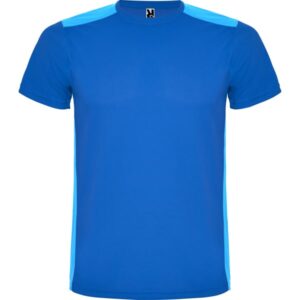 Τεχνικό T-Shirt με Εκτύπωση TIORTED royal blue/light royal_printiq.gr